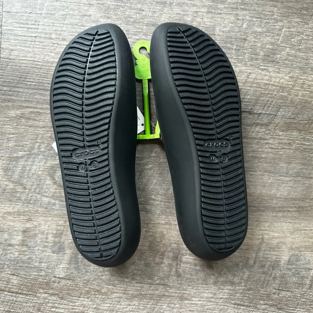 NWT Crocs Brooklyn flat (dress shoe!) size 8 - Picture 4 of 6